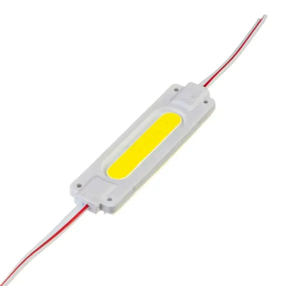Модуль светодиодный SMD 1,2Вт 12V IP65 70*20*3мм желтый 35592