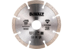 Диск алмазный отрезной (115х22.2 мм) для УШМ DEWALT DT 3701