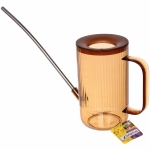 Лейка для растений 1л «Niagara Falls» с прикорневым поливом, медовый ДоброСад