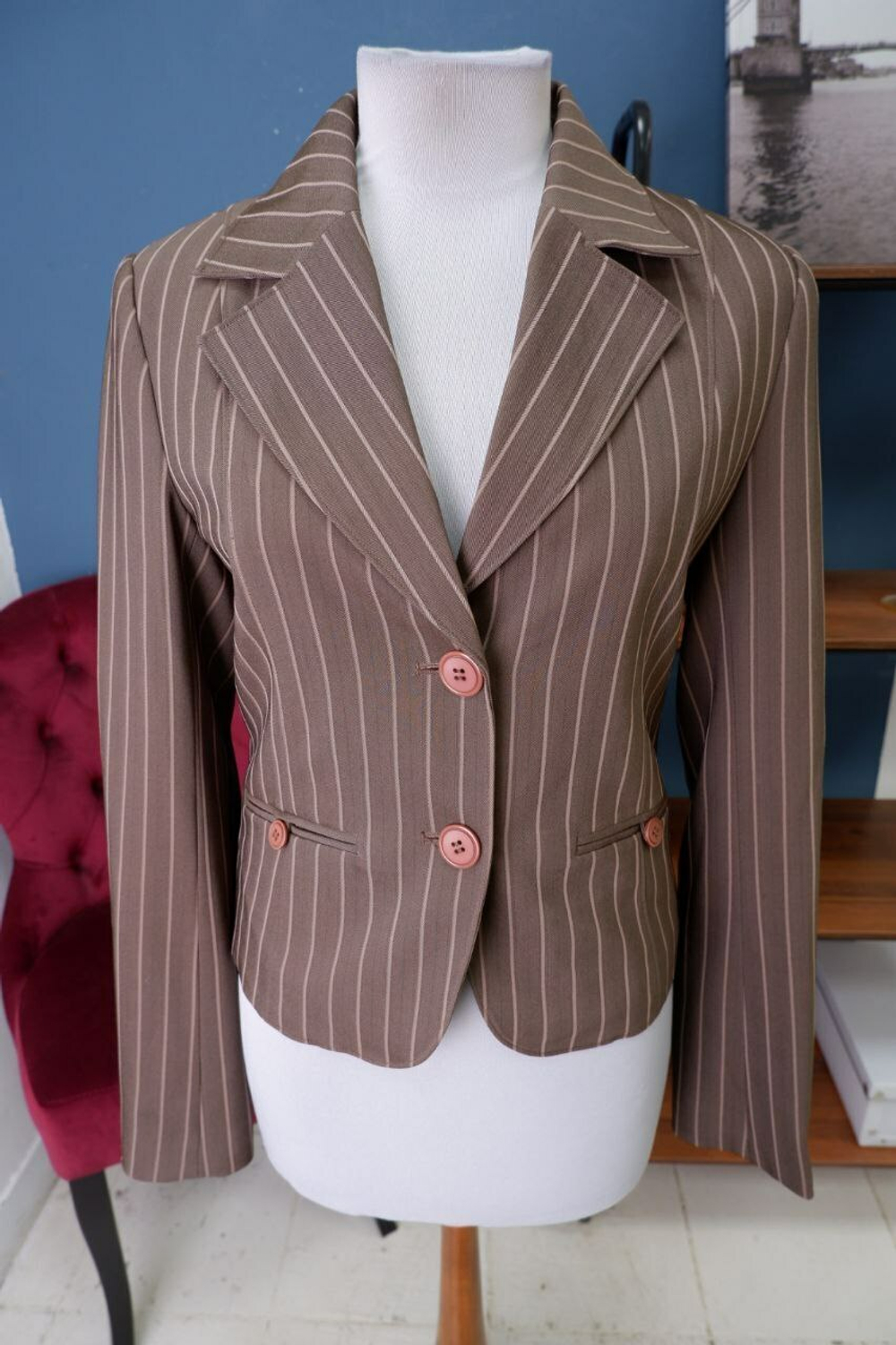 Жакет Zero Base стильный 44 размер