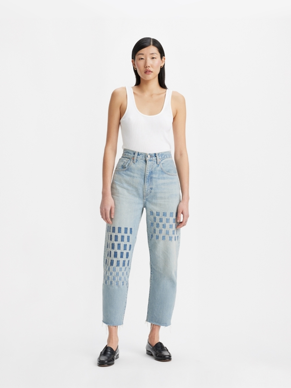 Женские свободные джинсы Levi's A5889-0006, Сделано в Японии