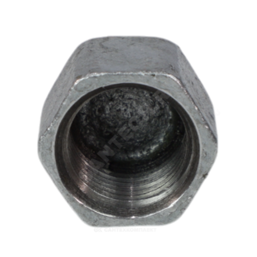 Заглушка чугун оц Ду 40 (1 1/2") ВР Fittex PLUS