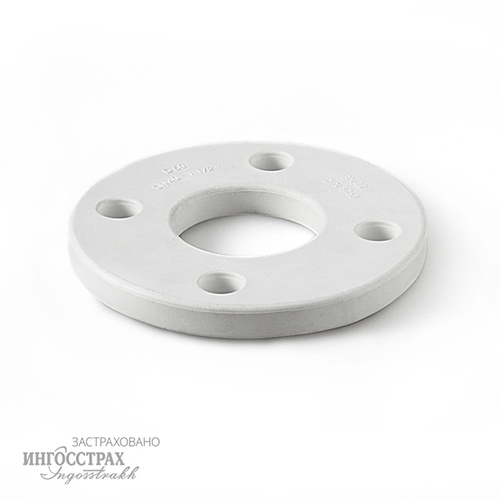 Фланец пластиковый 75 PRO AQUA БЕЛЫЙ
