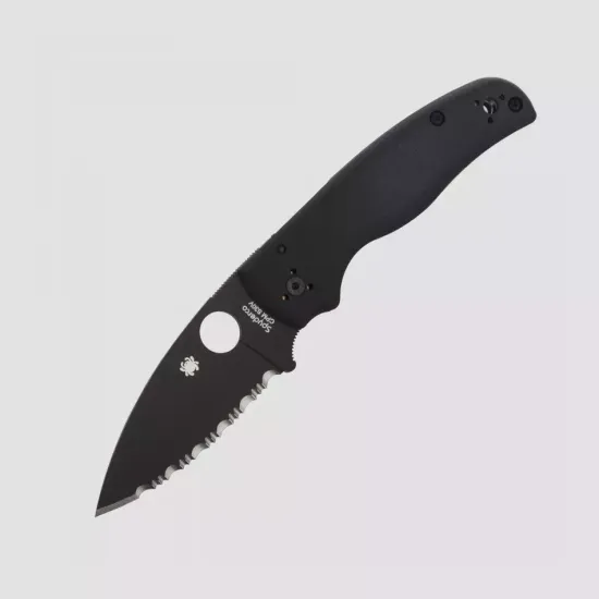 Складной нож Spyderco Shaman 229GSBK c клинком из стали CPM-S30V, рукоять G10