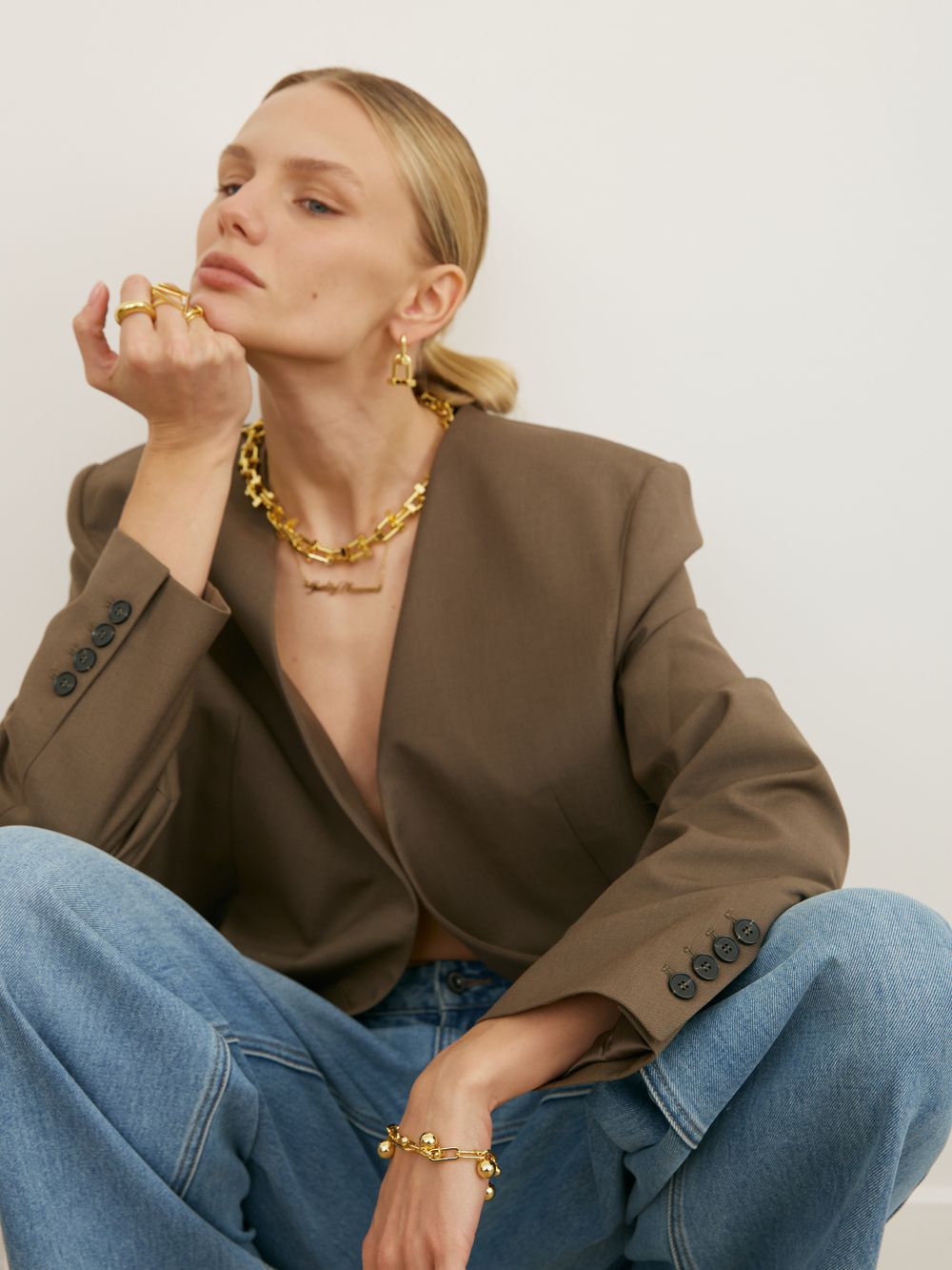 КОЛЬЕ GUILTY PLEASURE GOLD