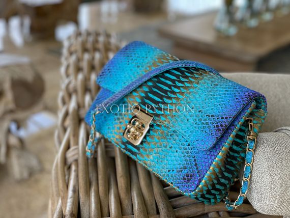 Сумка из кожи питона BG-453