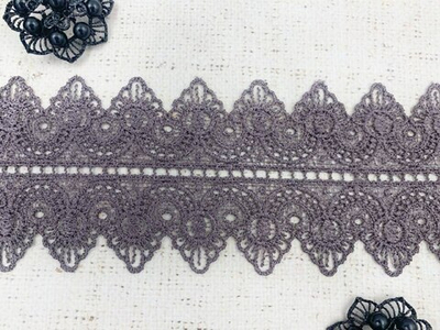 Кружево плетёное, ш. 8,5 см