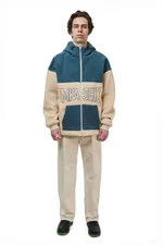 Купить Худи Ymkashix Little Lamb Zip бежевый/синий Худи Ymkashix Little Lamb Zip бежевый/синий