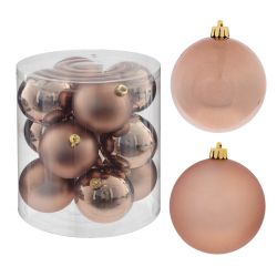 GAEM Набор из 12шт Украшение новогоднее "Шар", D 8 см, L19 W19 H21,5 см