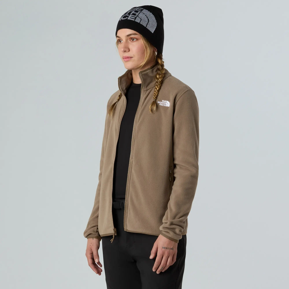 Женская флисовая толстовка The North Face Glacier Fleece mocha brown