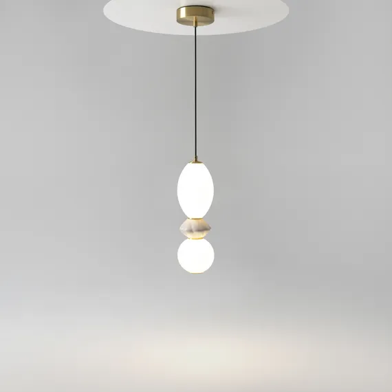 Подвесной светильник Брошь / Brosche 3000К 12Вт Maytoni mod362pl-l10bg3k