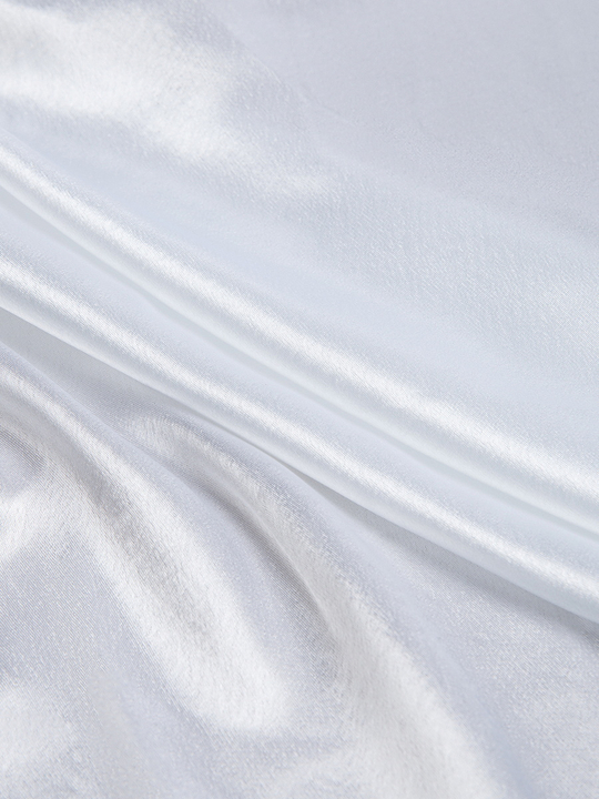 Креп-сатин белый №2