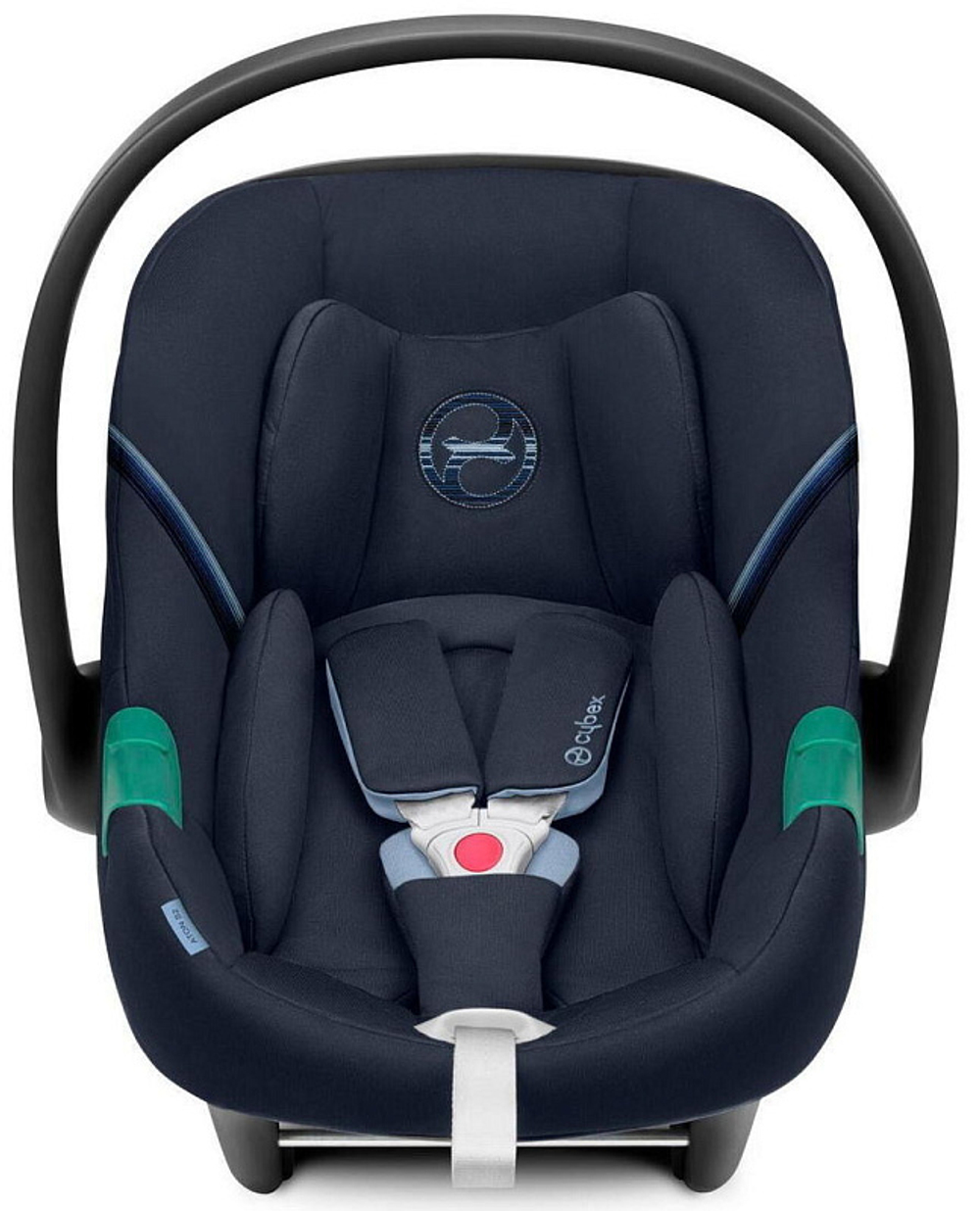 Коляска Cybex Balios S Lux TPE complete Aton S2 Ocean Blue 3 в 1 Almond Beige с дождевиками