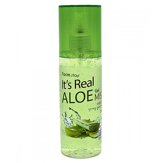 FarmStay Гель-спрей для лица с экстрактом алоэ - It's real aloe gel mist,120мл