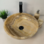 Раковина из оникса Bowl Sunset BO-66083 40*40*15 из натурального камня