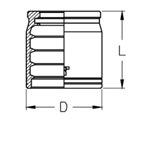 Муфта DN 50 1SN