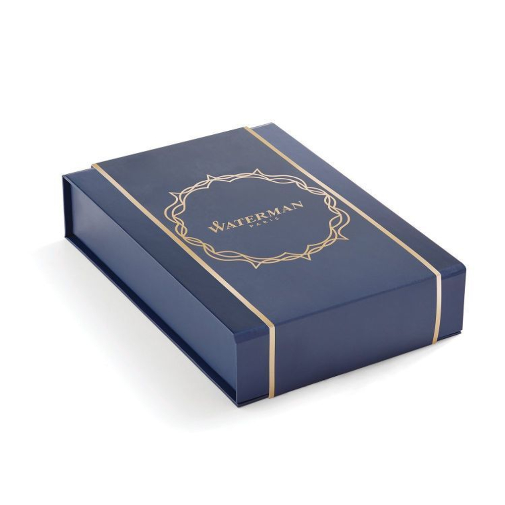 Набор подарочный Waterman Hemisphere - Matte Black CT, шариковая ручка + чехол