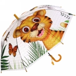 Зонт детский полуавтомат «Ultramarine - Озорные зверята», 8 спиц, d-86см, длина в слож. виде 65см