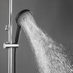 Лейка для душа GAPPO G004 3 режима, круглая, ЧЕРНЫЙ