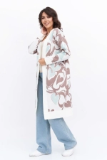 Кардиган Д 3443/молочный