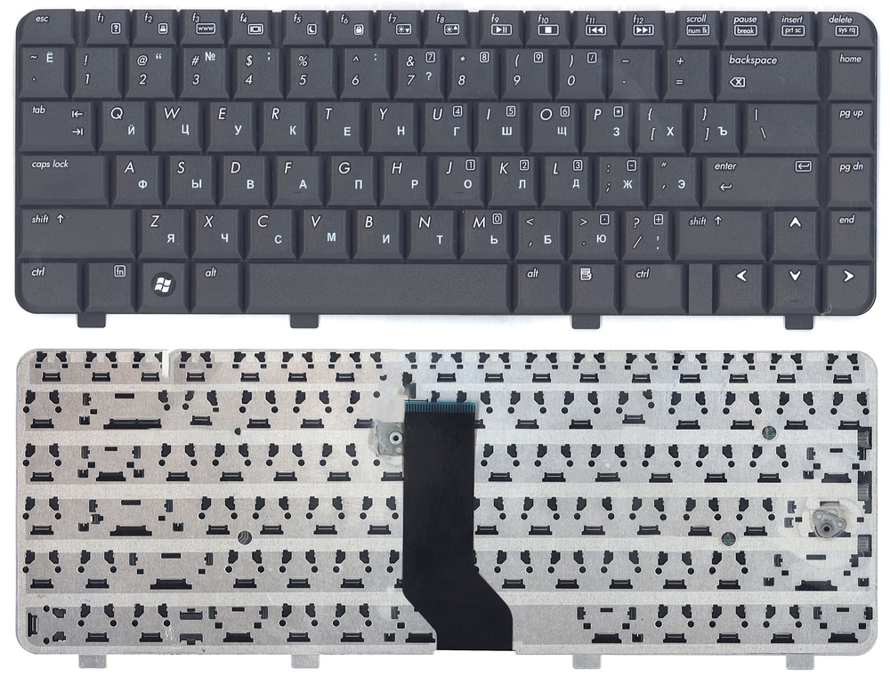 Клавиатура для ноутбука HP Compaq 6520S 6720S 540 550 черная