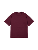 Футболка оверсайз (бордовый) 230 г