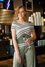 21771 Топ женский (хаки мультиколор)