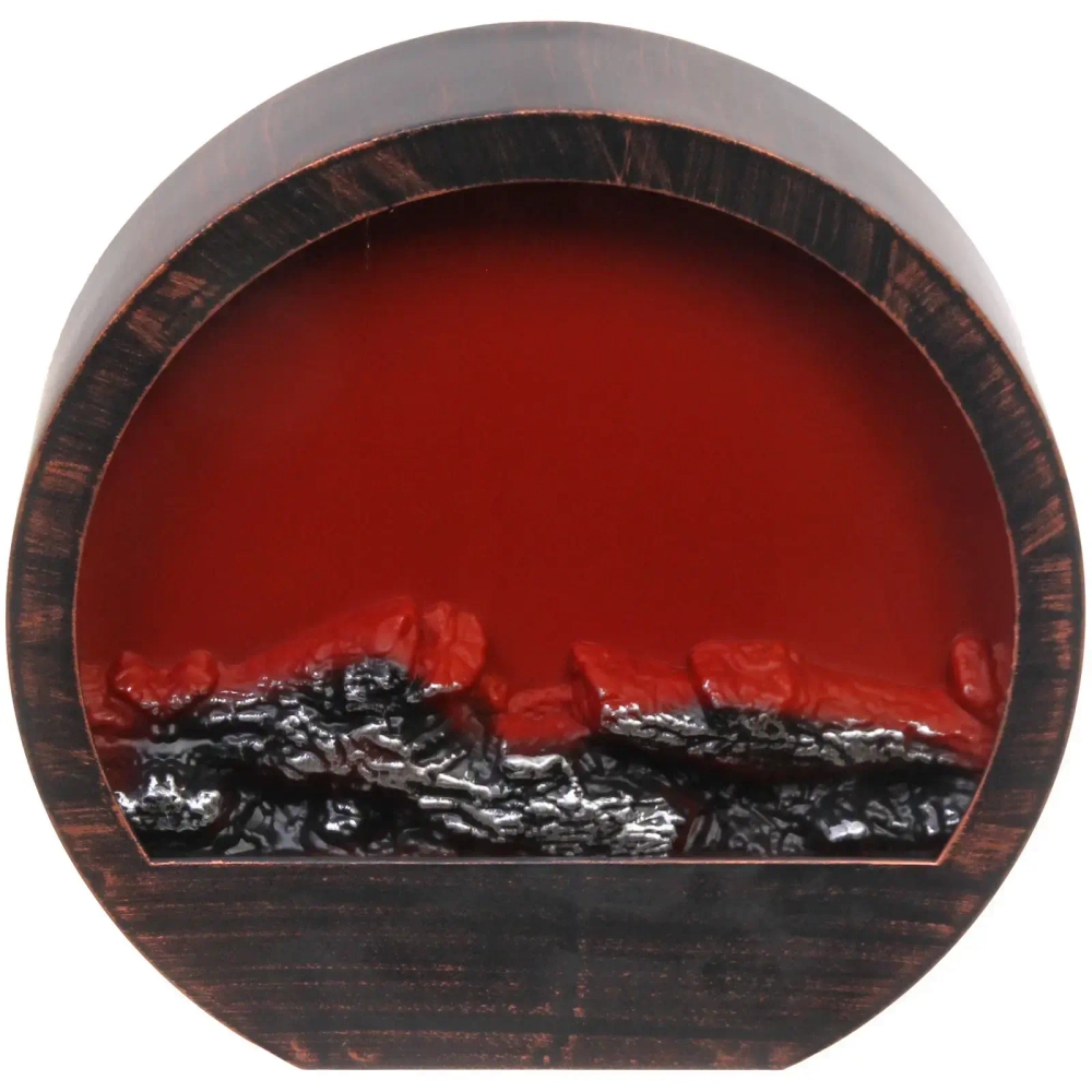 Сувенир с подсветкой «КАМИН - Огненный шар» 30,5*9,3*29 см (питание от USB и батареек)