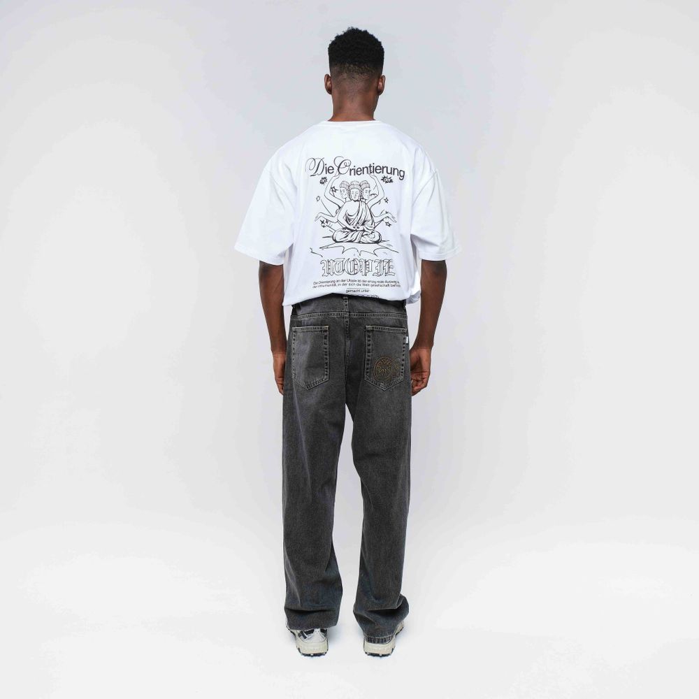 Джинсы Dissident Trademark серые