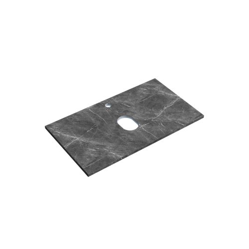 Sancos Столешница для ванной комнаты 800х460 с отверстием под смеситель, цвет black sky, артикул TT80A1X