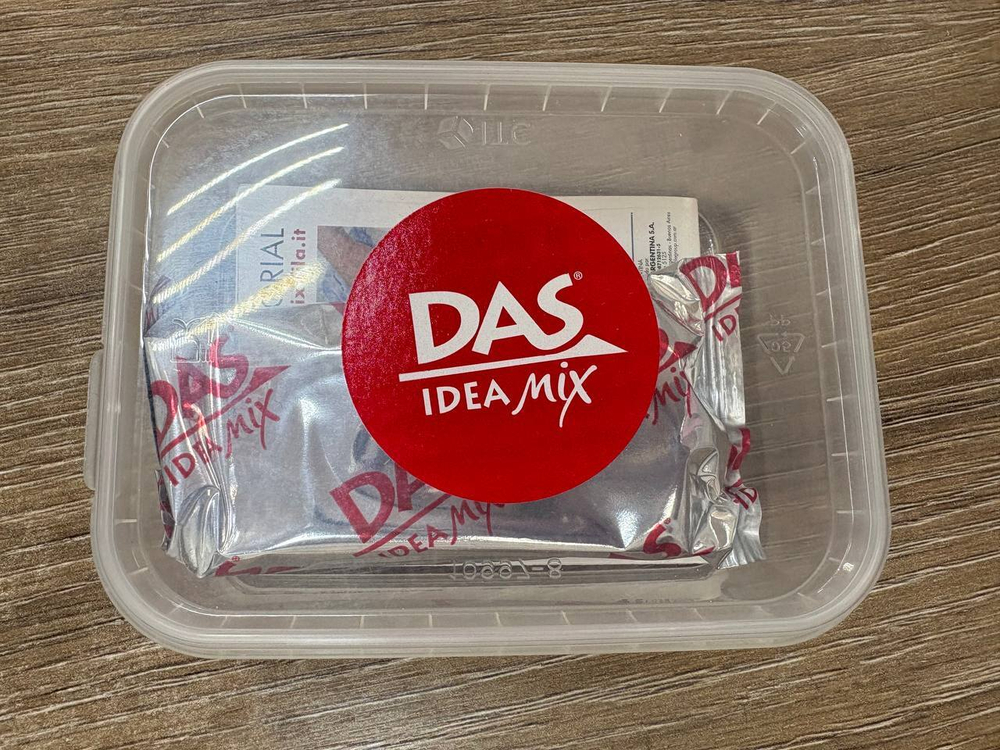 паста для лепки голубая