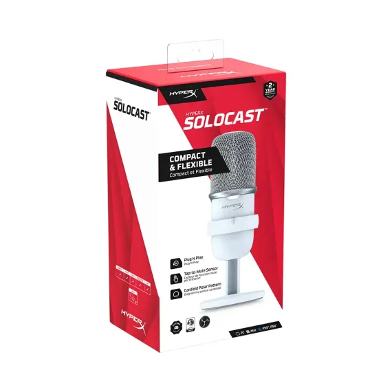 HyperX SoloCast White