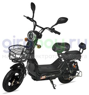 Электроскутер Jetson GM-60 (48V/20Ah) - Черный фото 1