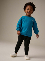 Толстовка и джоггеры в комплекте для мальчика Next N96-313, Черный, Синий