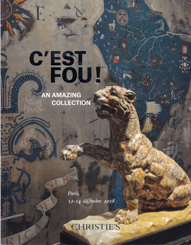 Каталог аукциона Christie's, Париж, Это безумие! Невероятная коллекция от 12-14 декабря 2018 года