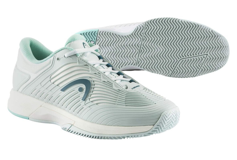 Женские теннисные кроссовки Head Revolt Pro 4.5 Clay - aqua/teal