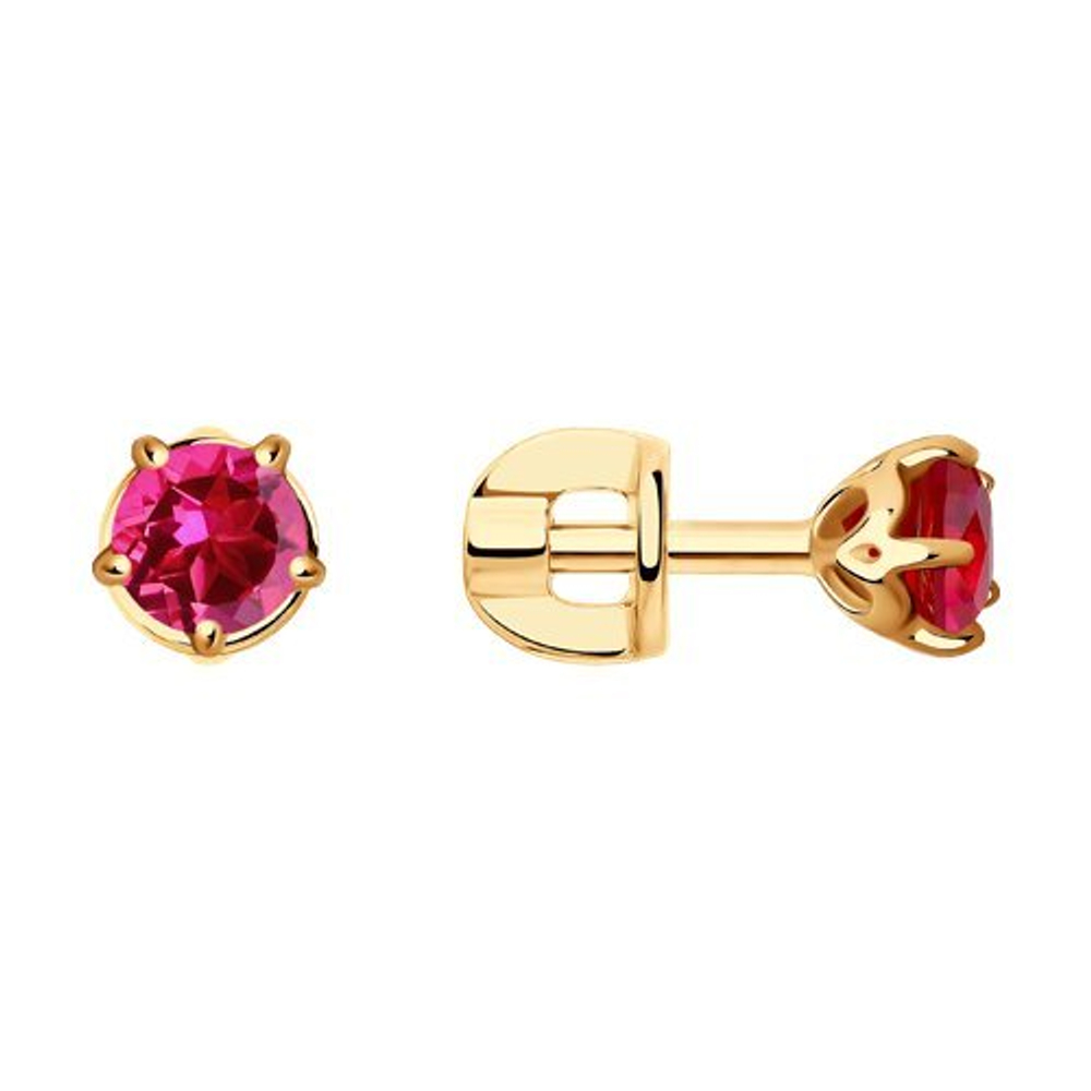 Серьги из золота 585 пробы