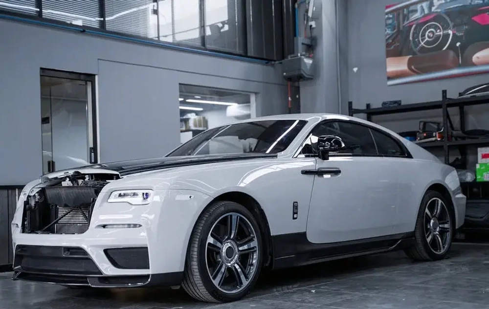 Карбоновый передний бампер для ROLLS-ROYCE WRAITH | DAWN 2016-2020 Ролс Ройс Давн