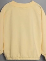 Свитшот для девочки осенний с завязками