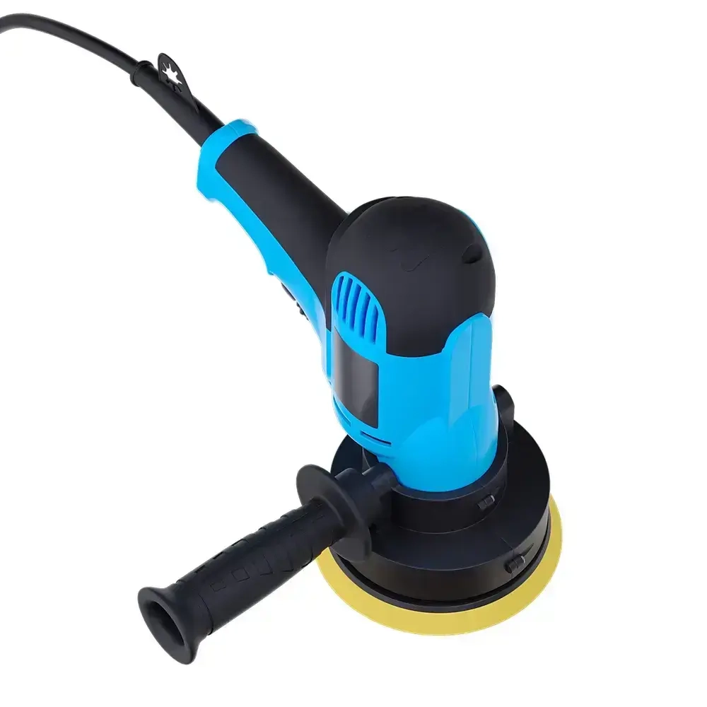 Ручная полировальная машинка электрическая, сетевая с регулируемой скоростью / Шлифовальная машина для полировки и детейлинга кузова WPM1-13