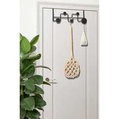 Вешалка дверная Вalia, 51 см, черная