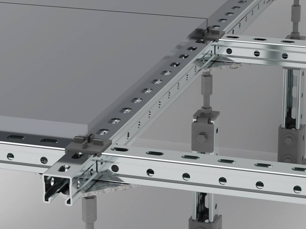 ТМС Ограничительная накладка для панелей фальшпола (тип 1)
