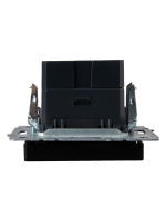 Розетка BRITE USB A+A 3.1А РЮ10-1-БрЧ механизм черн. IEK BR-U21-D31-K02