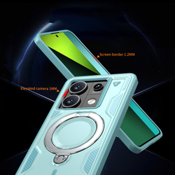 Чехол Magneto Case с кольцом для Poco X6