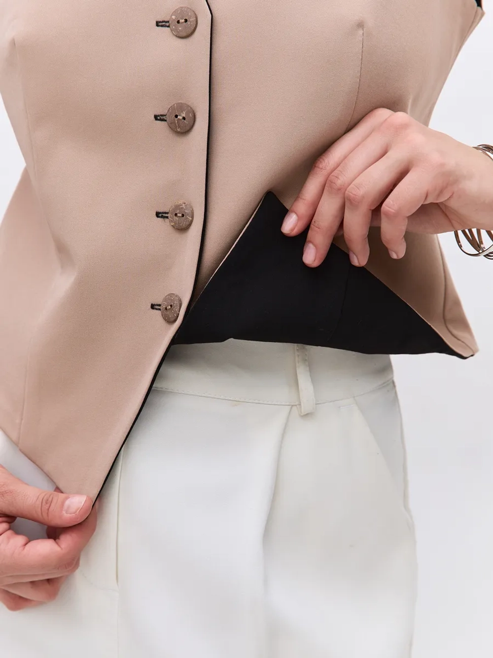 Жилет двусторонний