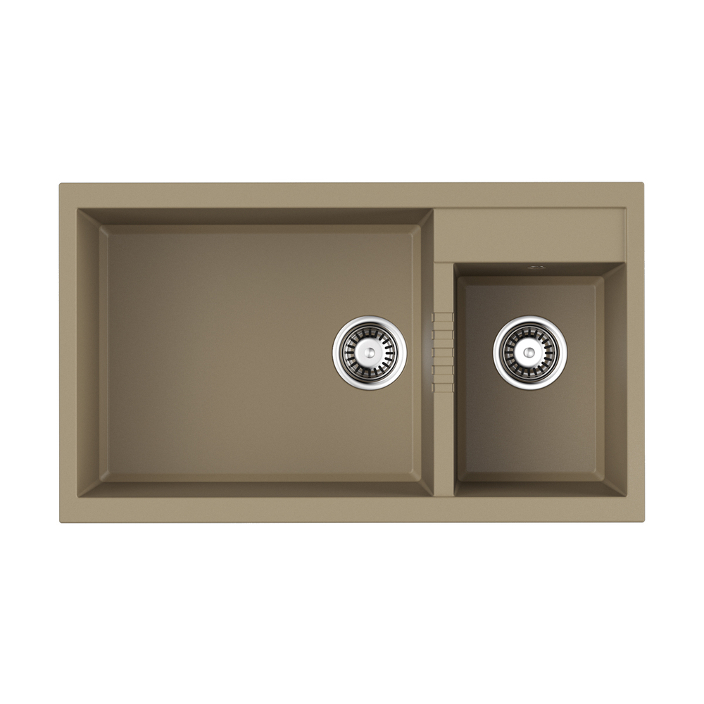 Мойка Omoikiri Tedori 86-2-LB-CH Tetogranit | Шампань