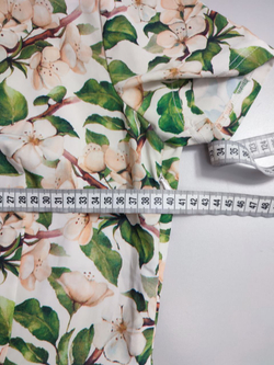 Платье Клюква Дизайн макси с принтом 42 размер