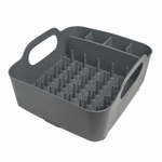 Сушилка для посуды tub, темно-серая