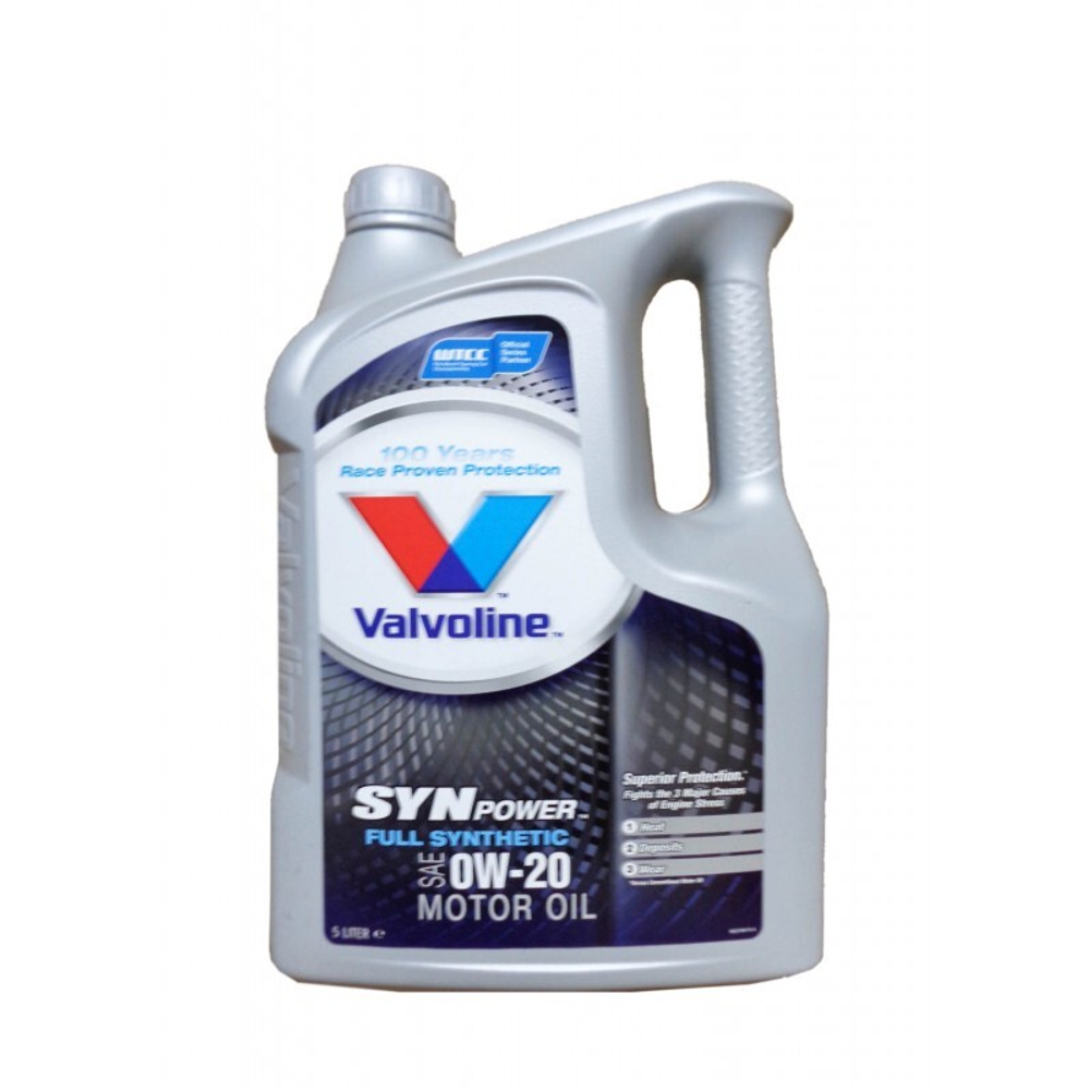 Масло моторное синтетическое Valvoline SynPower XL-IV 0W20 5л