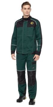 Костюм "Старт" брюки (зеленый/черный)